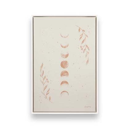 [Color:Opaque White], Picture of art in a White frame