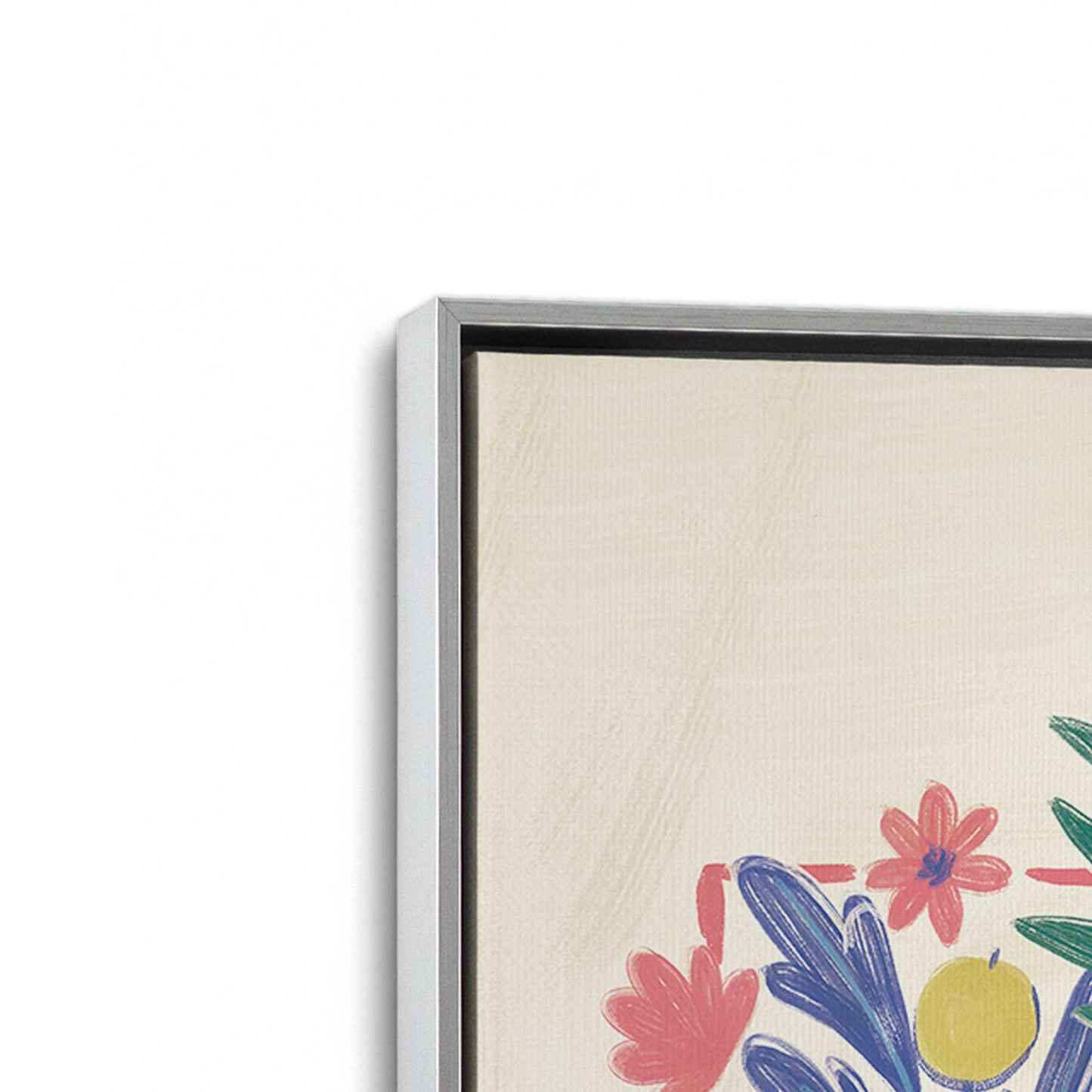 [Color:Polished Chrome], Picture of the corner of the art