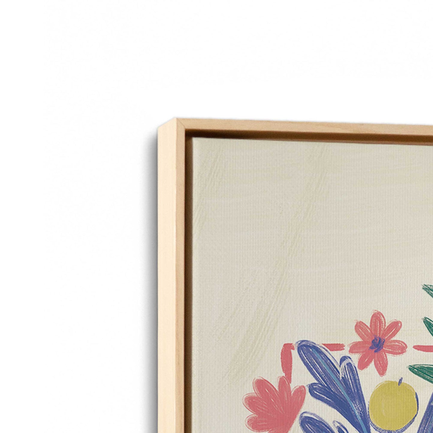 [Color:American Maple], Picture of the corner of the art