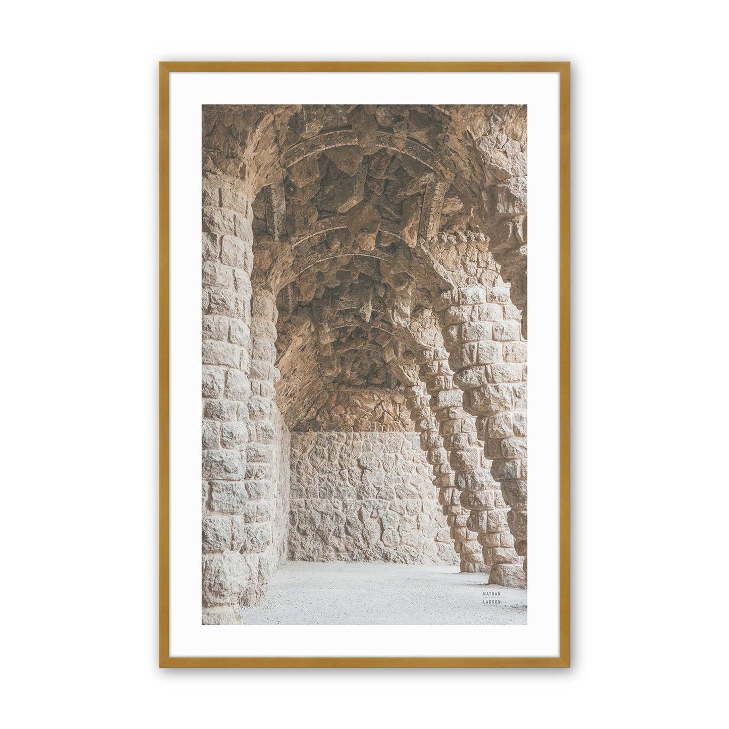 [Color:Polished Gold], Picture of art in a Polished Gold frame