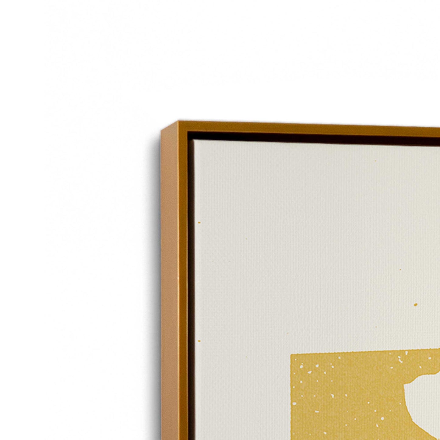 Wildflower Silhouette Trio Canvas Print, Set of 3