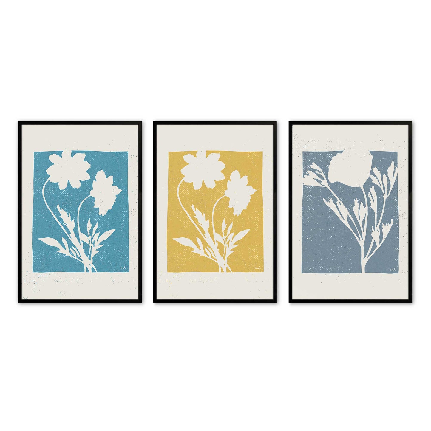 [Color:Satin Black], Picture of art in a Satin Black frame