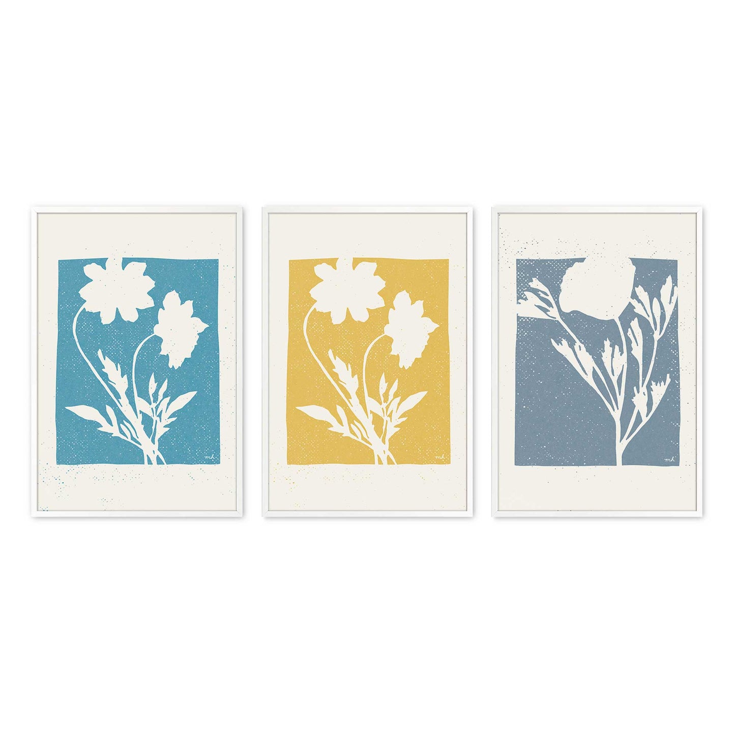 [Color:Opaque White], Picture of art in a Opaque White frame