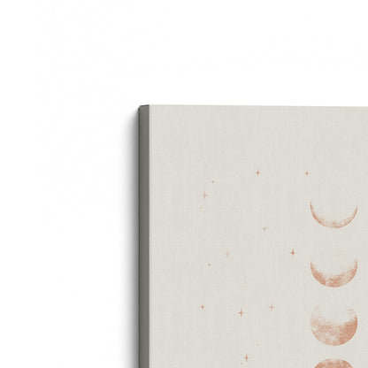 Moonphase Magic Duo Canvas Print, Set of 2