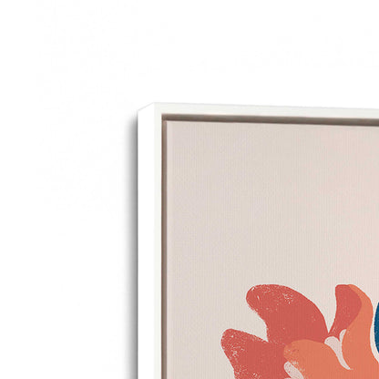 Vibrant Vases Canvas Print, Set of 2