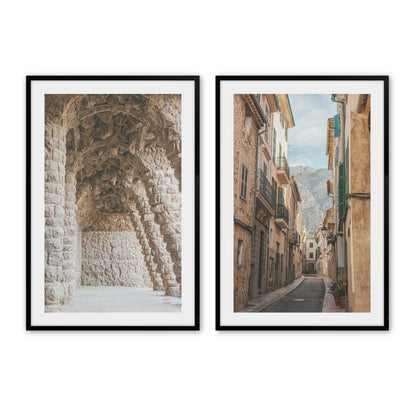 [Color:Satin Black], Picture of art in a Satin Black frame