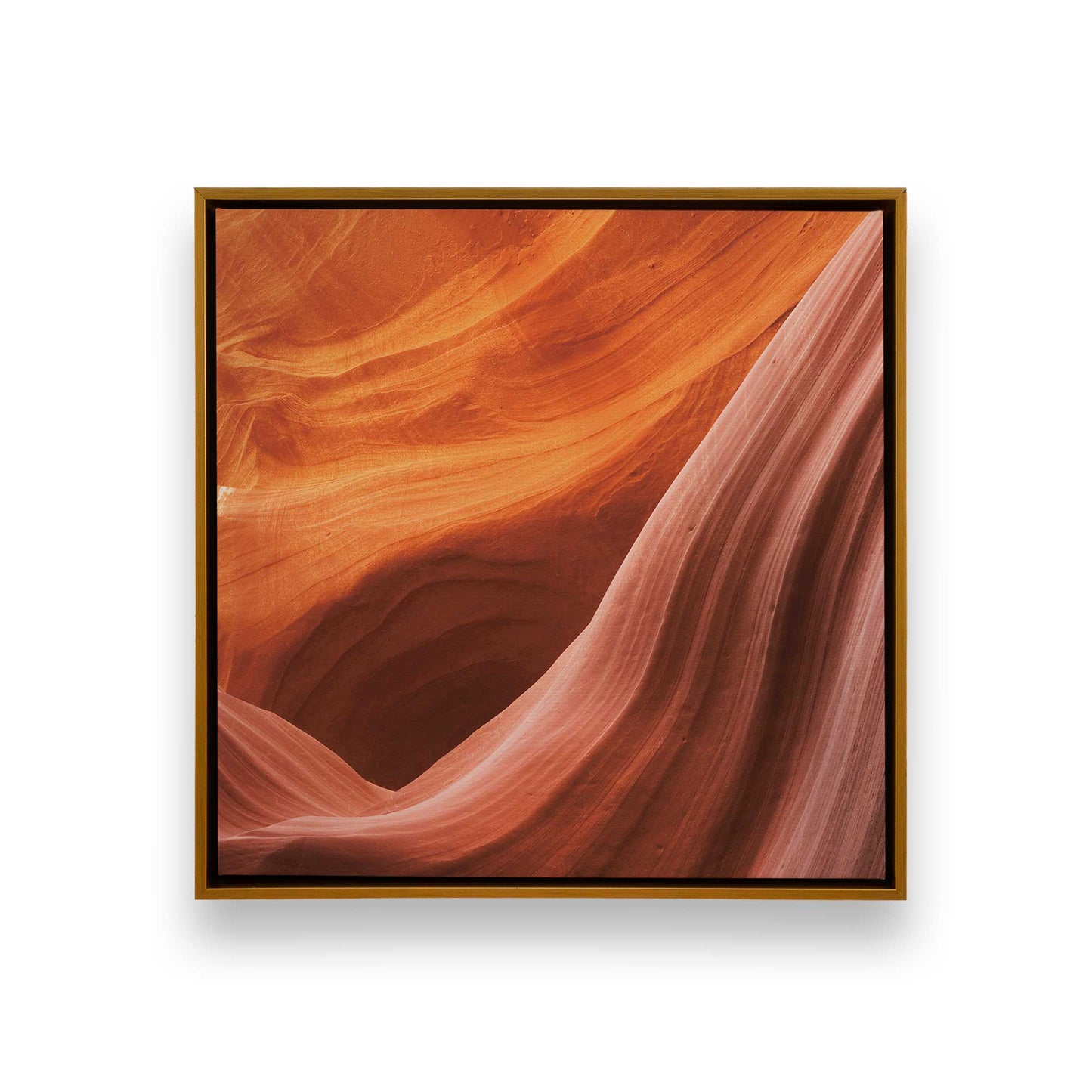 Sunlit Stones Canvas Print