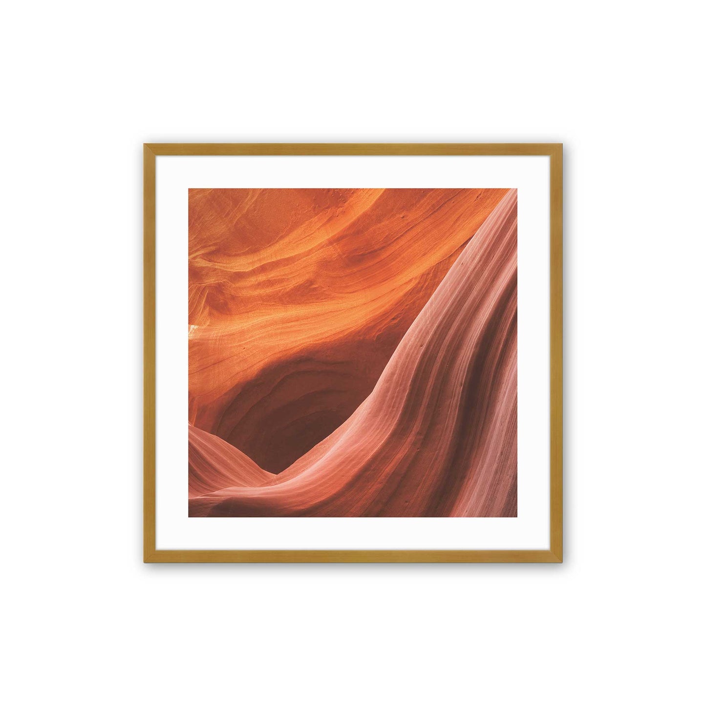 Sunlit Stones Art Print
