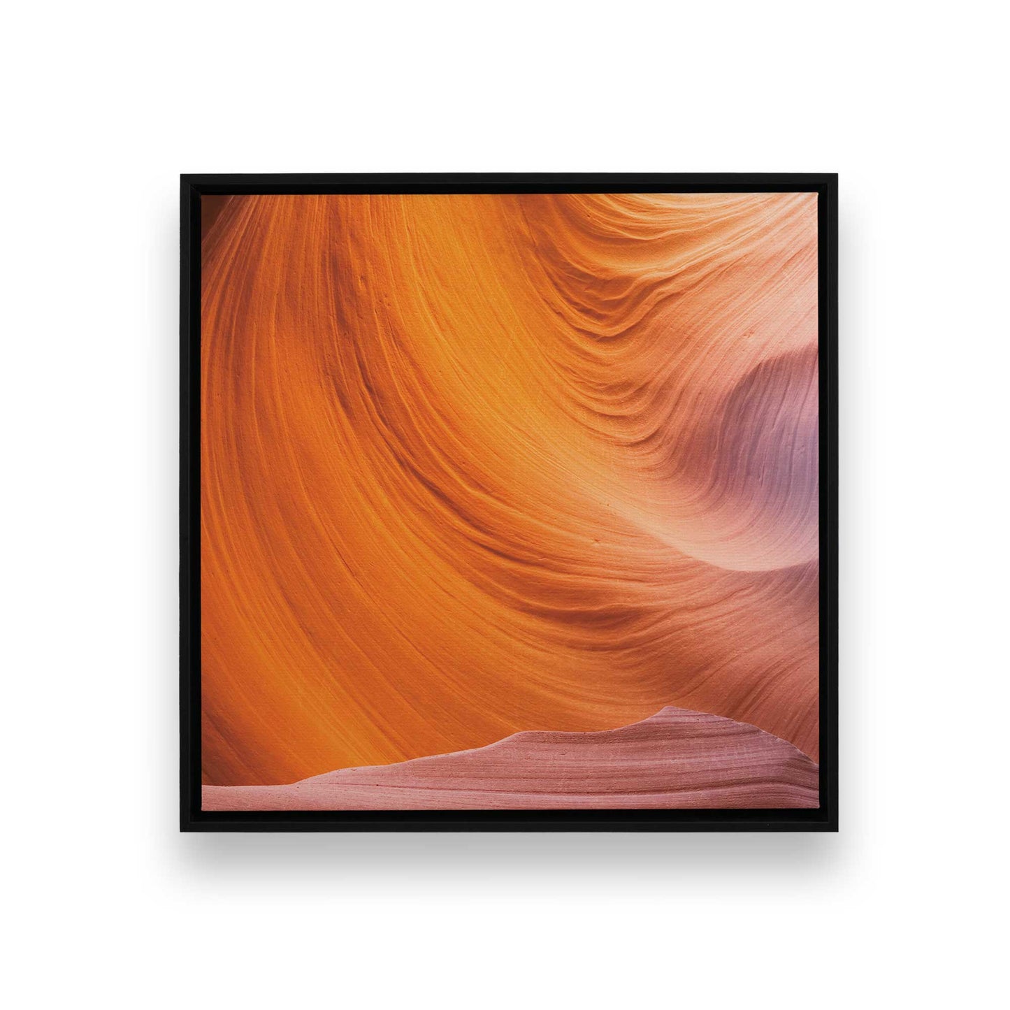 Sunlit Stones Canvas Print