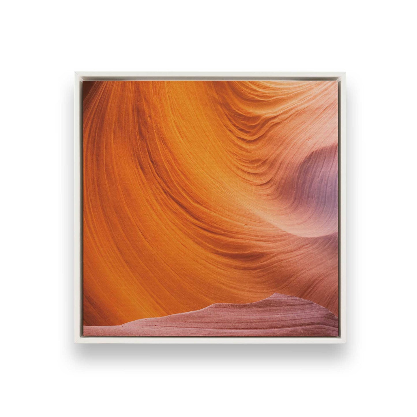 Sunlit Stones Canvas Print