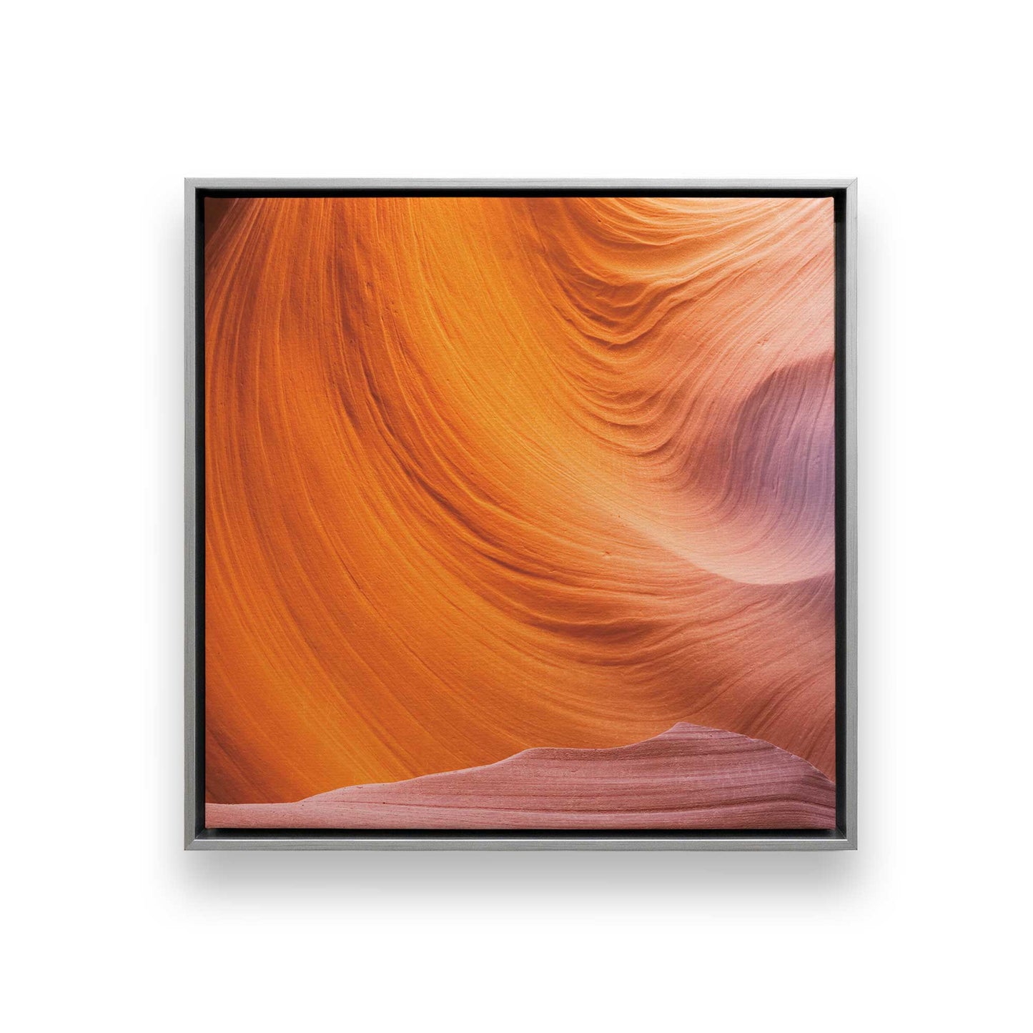 Sunlit Stones Canvas Print