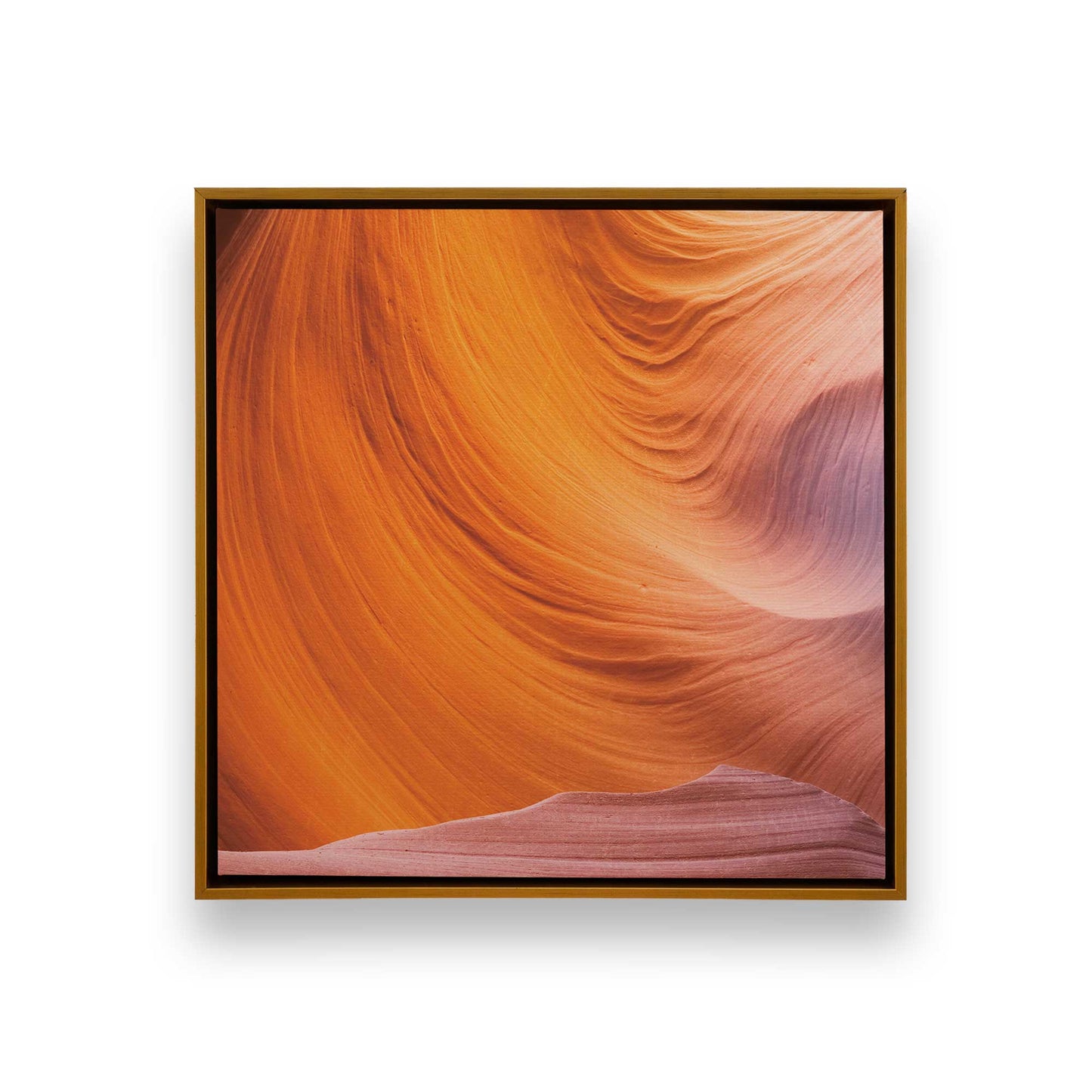 Sunlit Stones Canvas Print