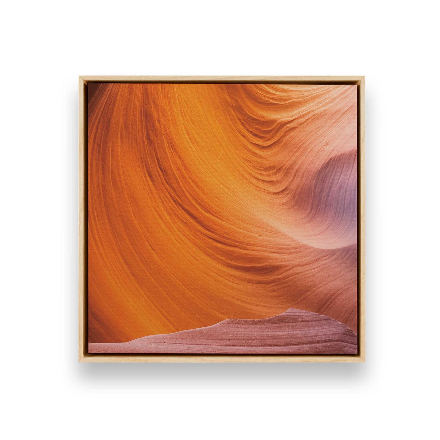 Sunlit Stones Canvas Print