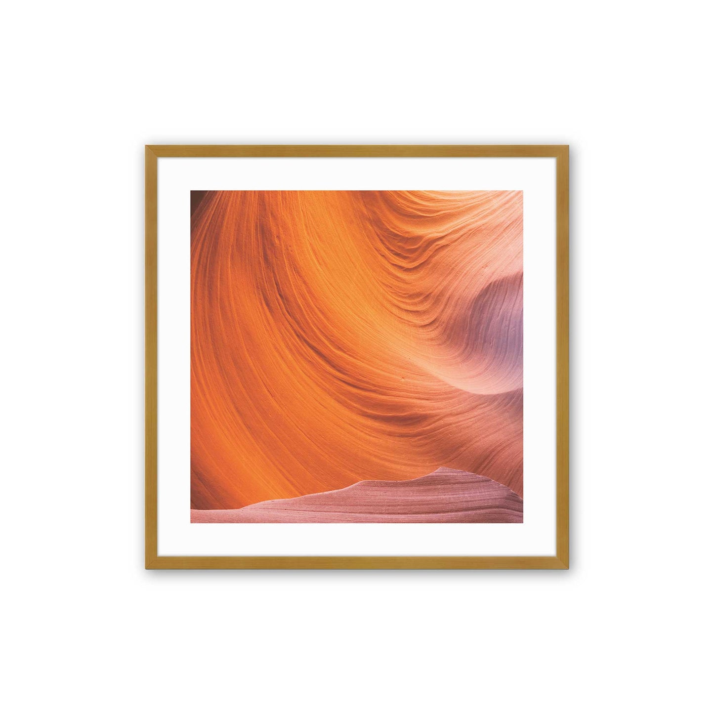 Sunlit Stones Art Print