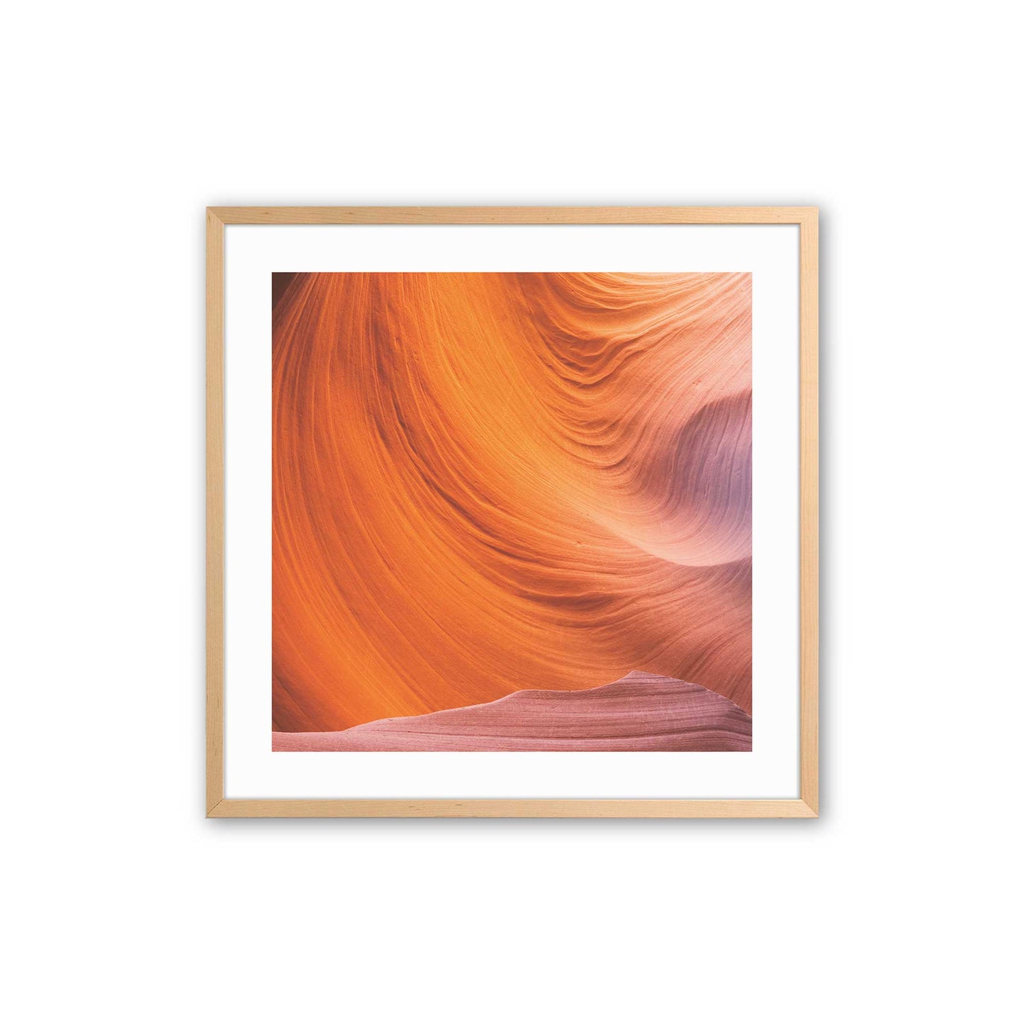 Sunlit Stones Art Print