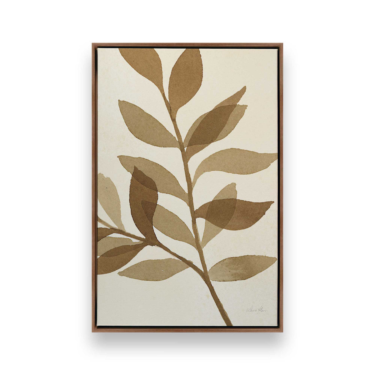 [Color:Walnut], Picture of art in a Walnut frame
