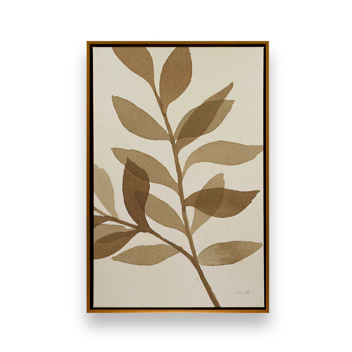 [Color:Polished Gold], Picture of art in a Polished Gold frame