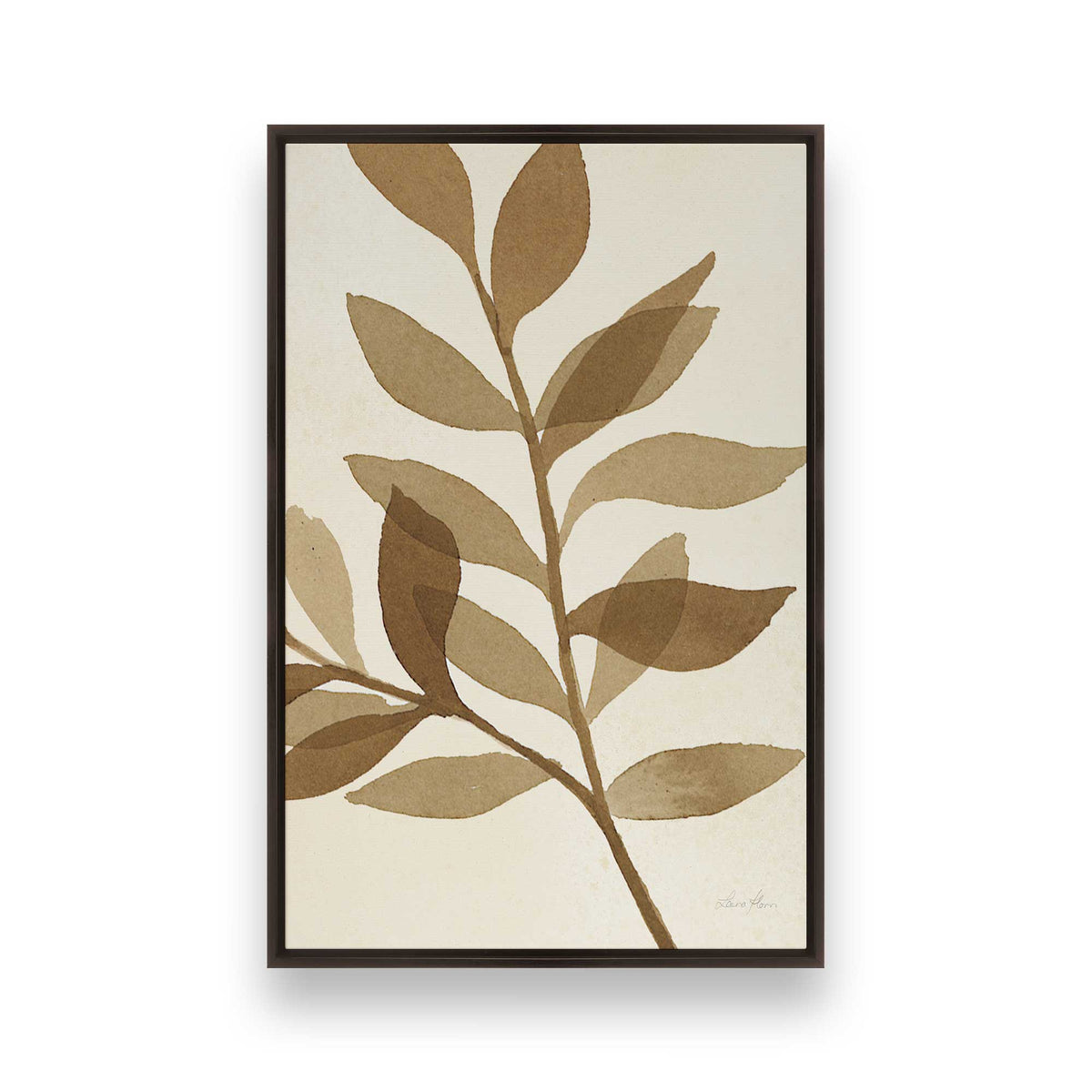 [Color:Espresso], Picture of art in a Espresso frame