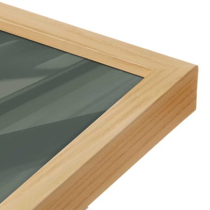 [Color:Espresso], Picture of art in a Espresso frame at an angle
