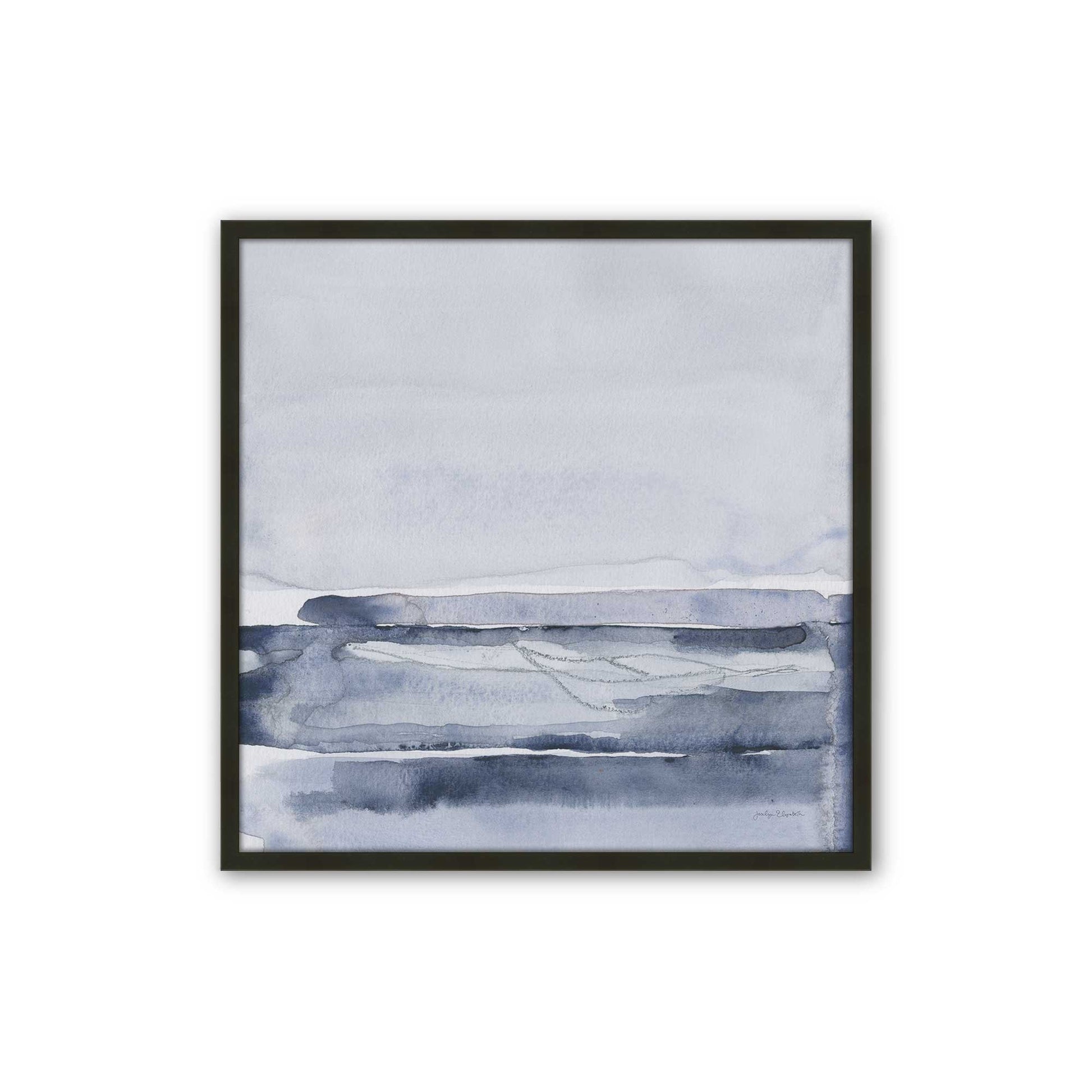 [Color:Satin Black], Picture of art in a Satin Black frame