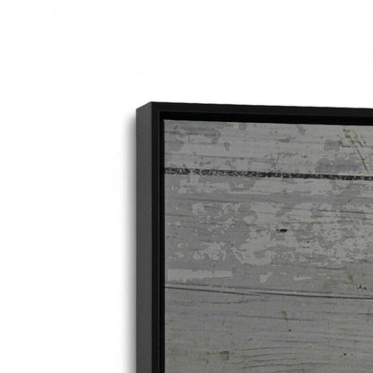 [Color:Satin Black], Picture of art in a Satin Black frame at an angle
