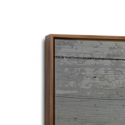 [Color:Walnut], Picture of art in a Walnut frame at an angle