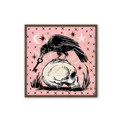[Color:Walnut], Picture of art in a Walnut frame