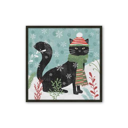 [Color:Satin Black], Picture of art in a Satin Black frame
