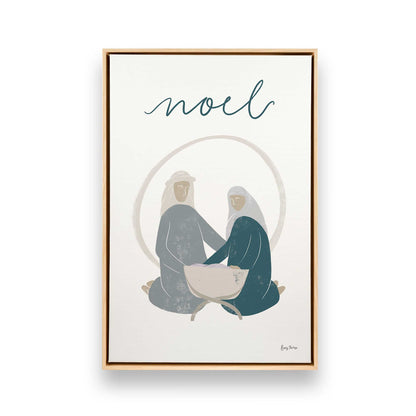 [Color:American Maple], Picture of art in an American Maple frame