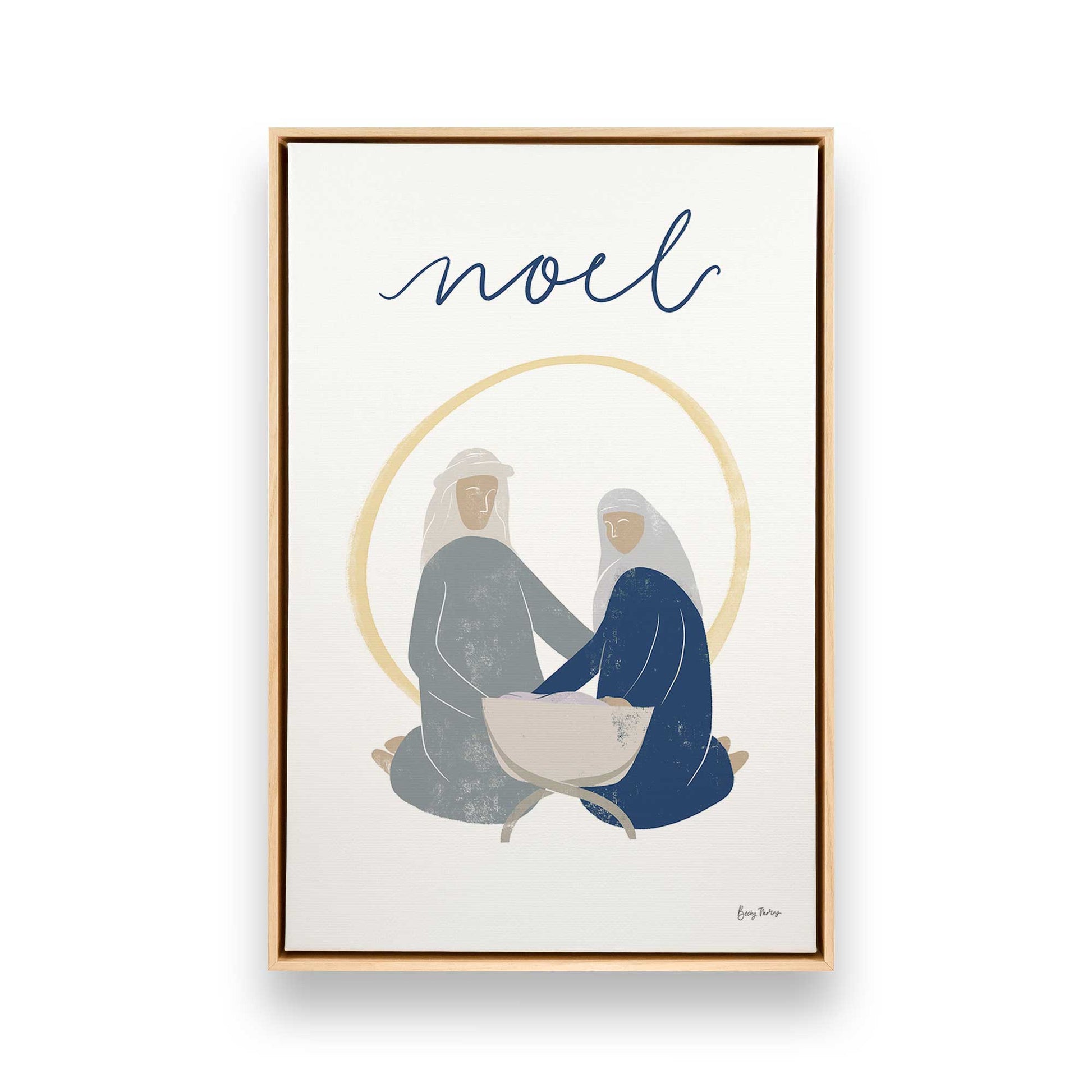 [Color:American Maple], Picture of art in an American Maple frame