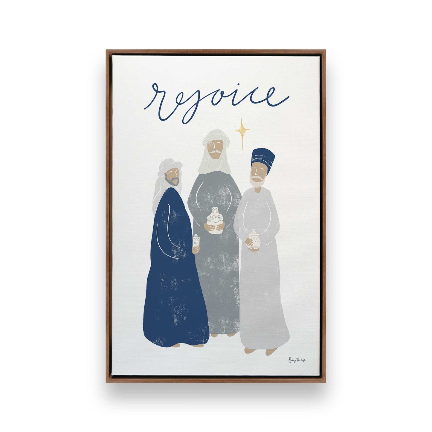Holy Night Crew, Set of 4 Canvas Prints