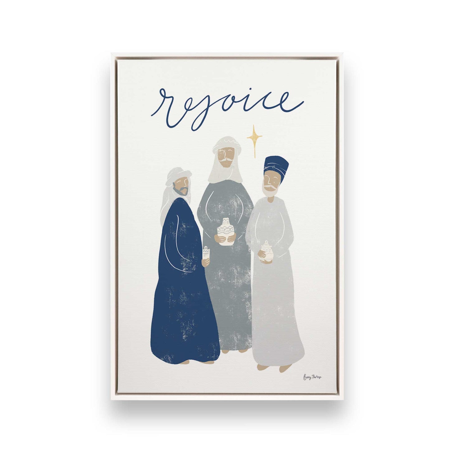 Holy Night Crew, Set of 4 Canvas Prints