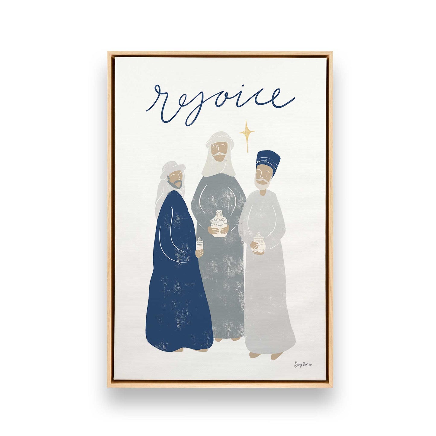 Holy Night Crew, Set of 4 Canvas Prints
