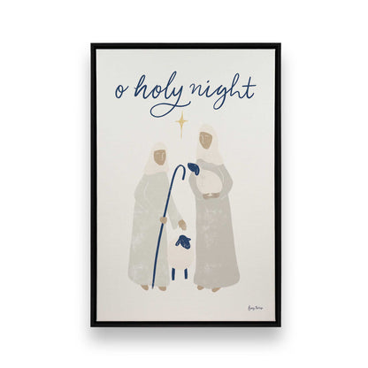 Holy Night Crew, Set of 4 Canvas Prints