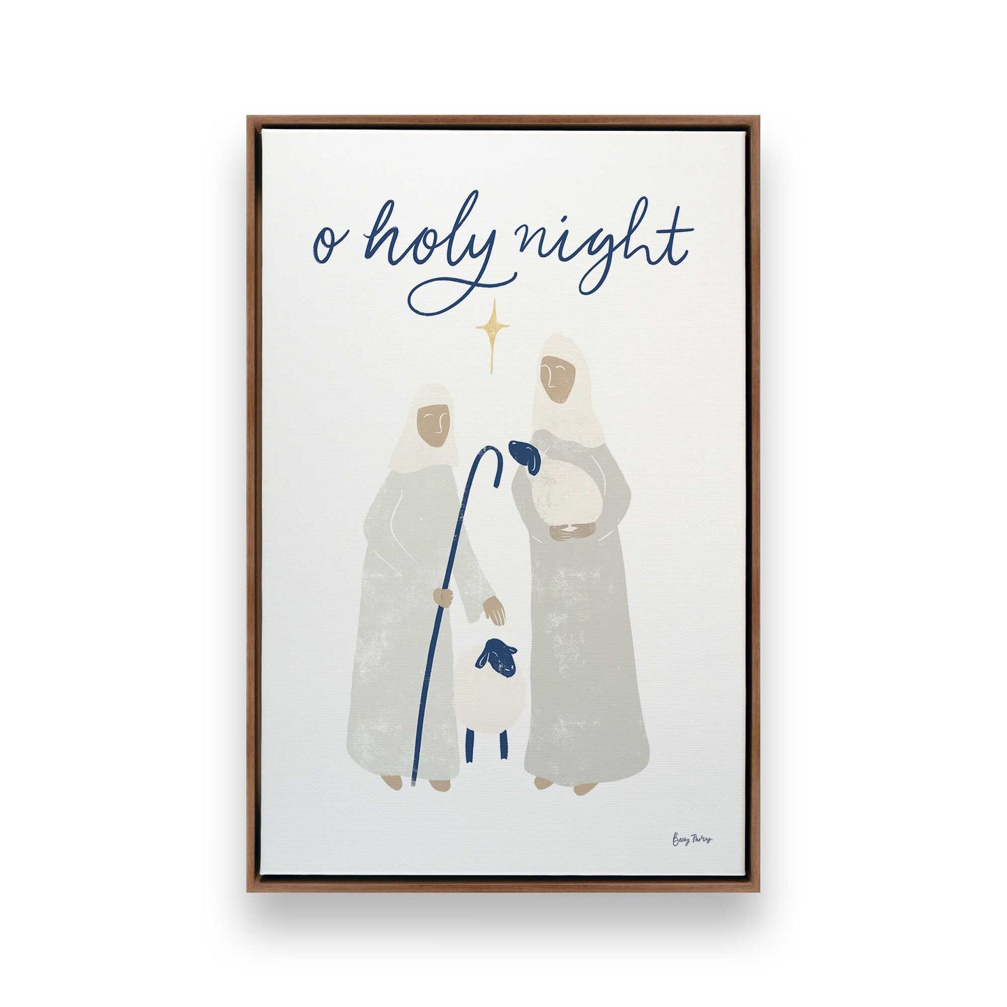 Holy Night Crew, Set of 4 Canvas Prints