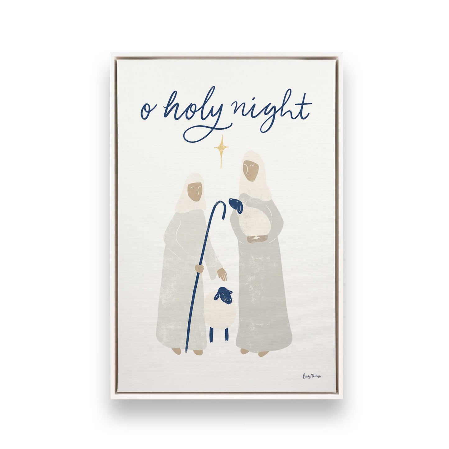 Holy Night Crew, Set of 4 Canvas Prints