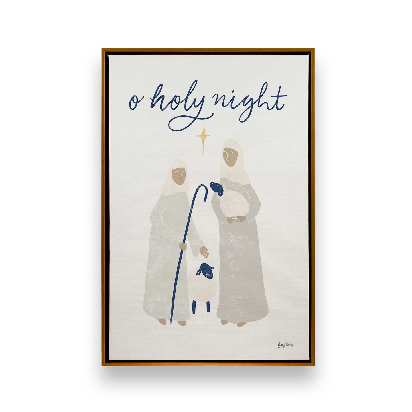 Holy Night Crew, Set of 4 Canvas Prints