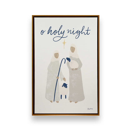 Holy Night Crew, Set of 4 Canvas Prints
