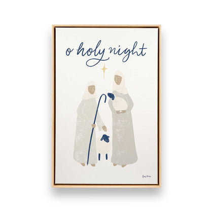 Holy Night Crew, Set of 4 Canvas Prints