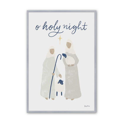 Holy Night Crew, Set of 4, Paper Art Prints