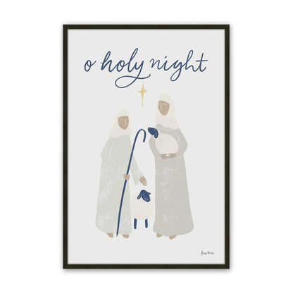 Holy Night Crew, Set of 4, Paper Art Prints