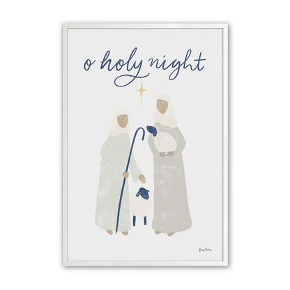 Holy Night Crew, Set of 4, Paper Art Prints