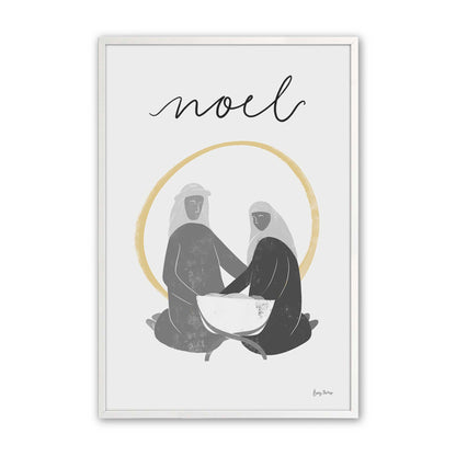 [Color:Opaque White], Picture of art in an Opaque White frame