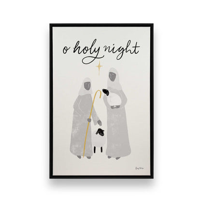 Starry Night Shepherds, Set of 3 Canvas Prints