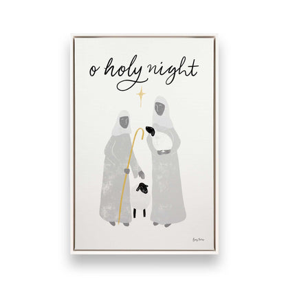 Starry Night Shepherds, Set of 3 Canvas Prints