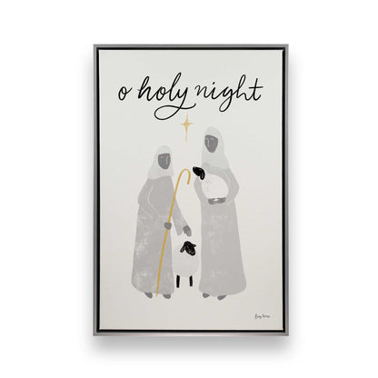 Starry Night Shepherds, Set of 3 Canvas Prints