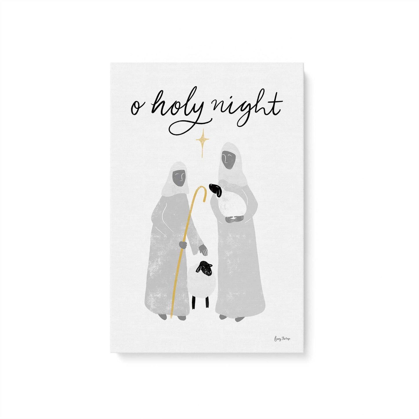 Starry Night Shepherds, Set of 3 Canvas Prints