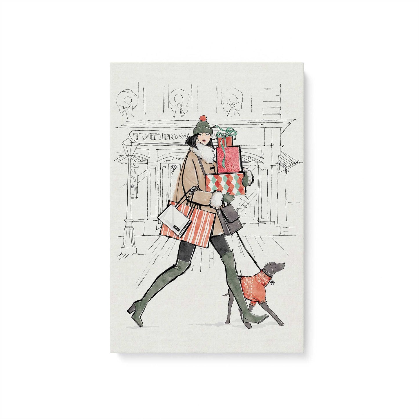 [Color:Stretched Canvas], Picture of art