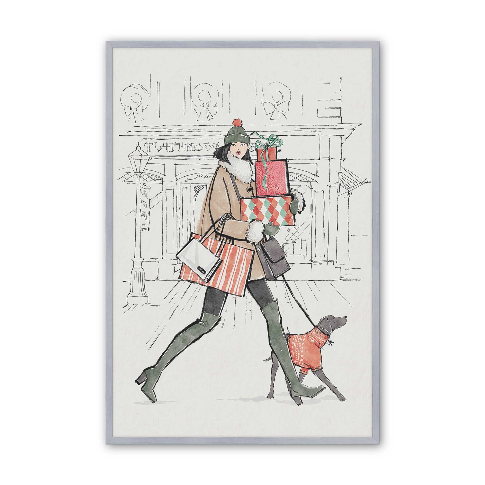 [Color:Polished Chrome], Picture of art in a Polished Chrome frame
