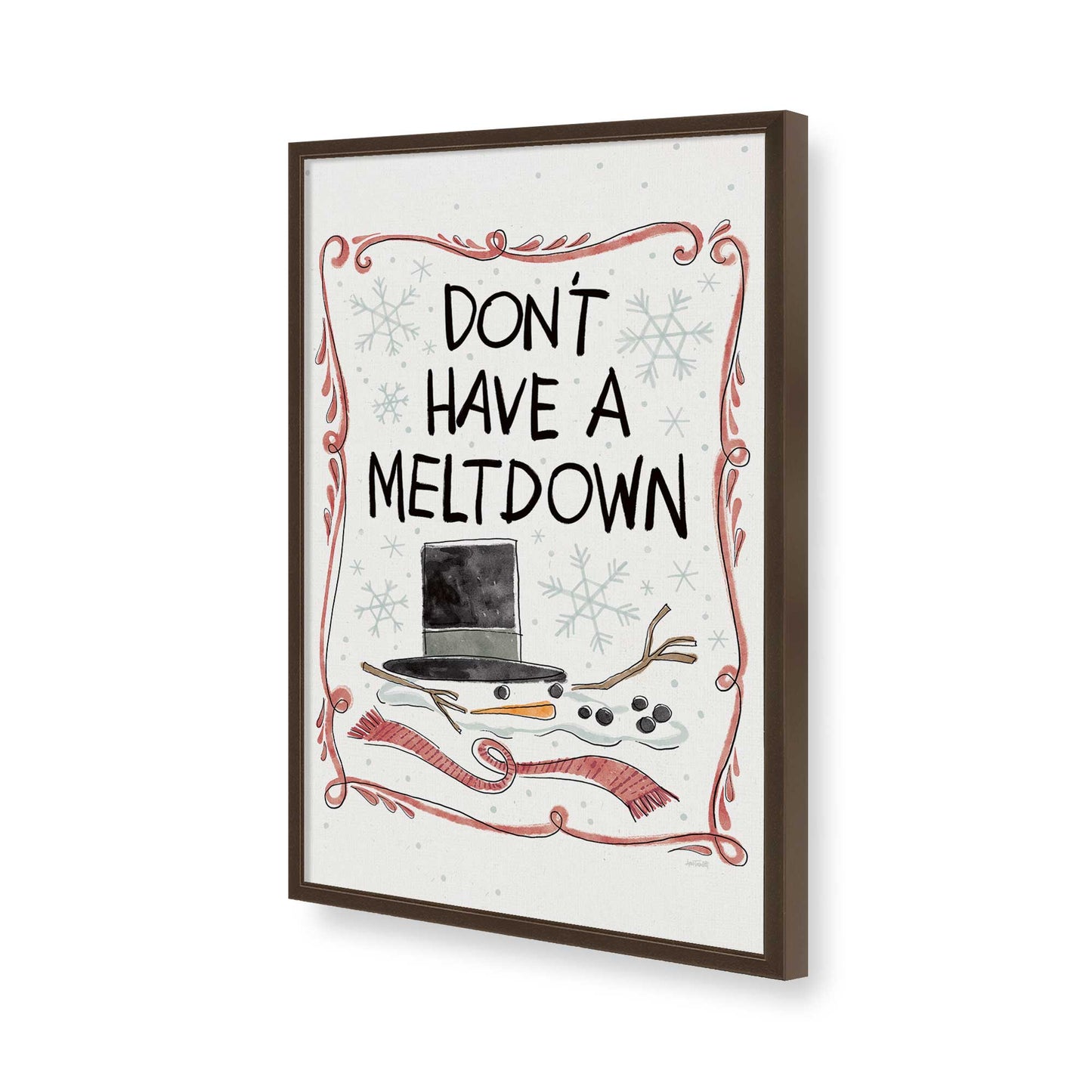 [Color:Belvinder Brown], Picture of art in a Belvinder Brown frame of the corner